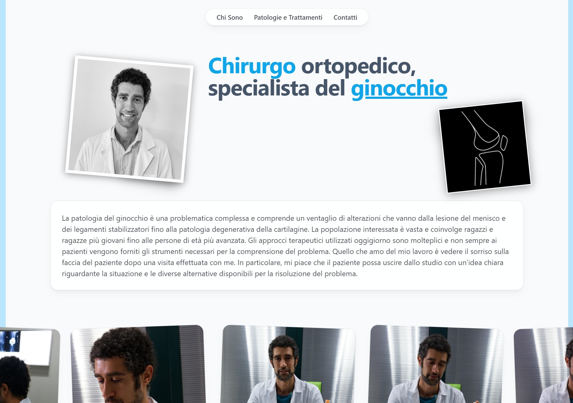 Design and development of Dr. Lo Baido website